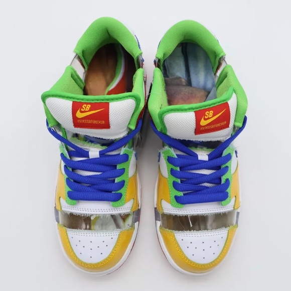 Nike SB Dunk Low x eBay Sandy Bodecker FD8777100 - 6M/7.5W. Brand new with box. - Picture 5 of 11